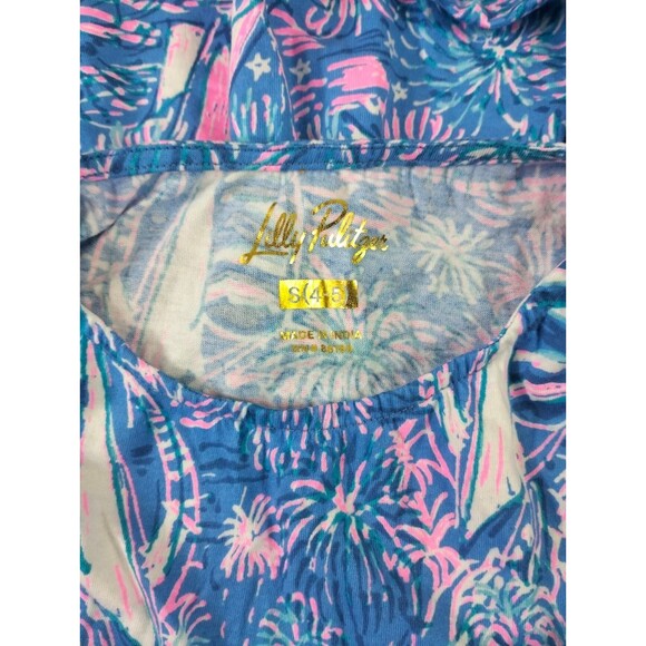 Lilly Pulitzer Girls Mini Geanna Swing Dress Short Sleeve S 4-5 Years NWD 281953 - Picture 8 of 10